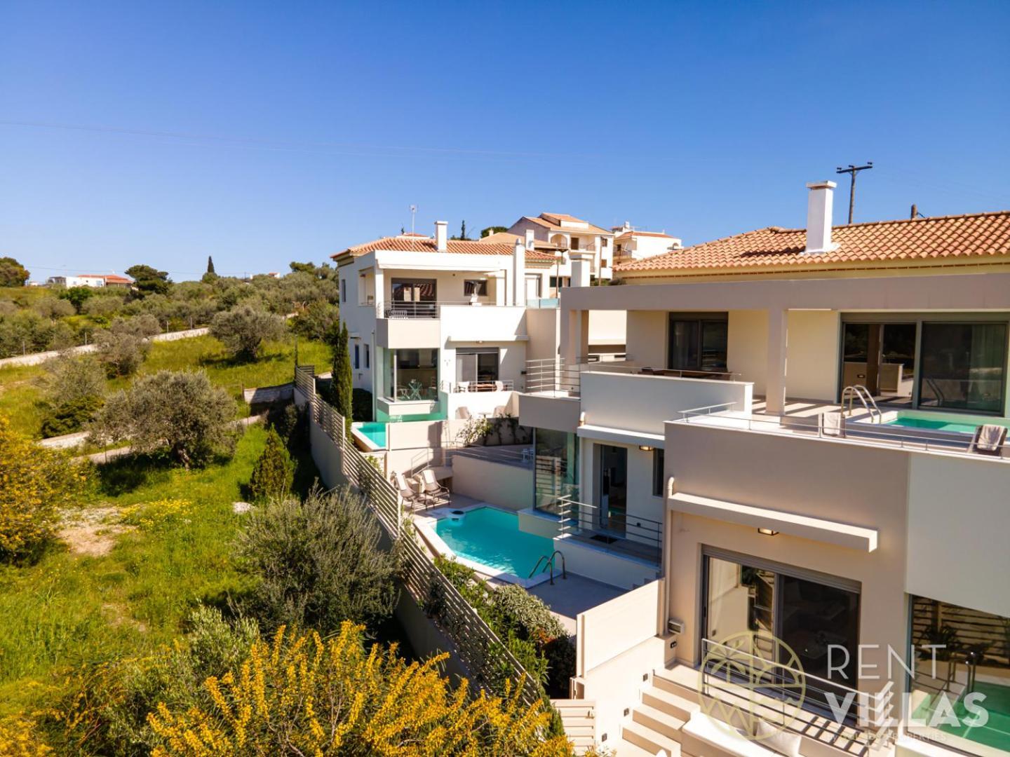 Luxury Houses With Private Pools In Porto Heli By Goutos Properties Exteriör bild